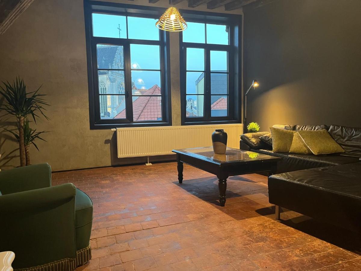 Rooftop Apartment With 60M Terrace Overlooking The Cathedral Antwerpen Exteriör bild