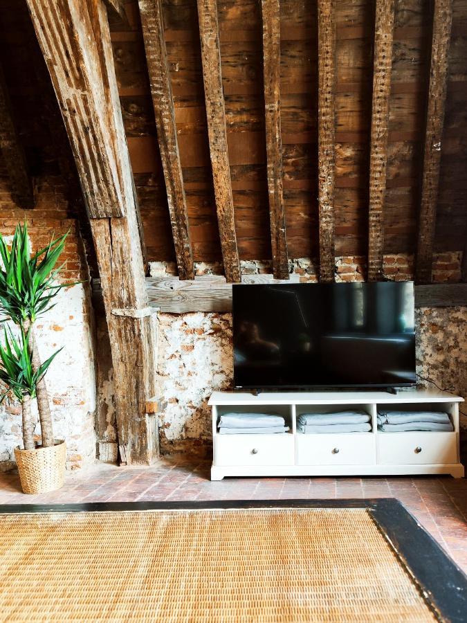 Rooftop Apartment With 60M Terrace Overlooking The Cathedral Antwerpen Exteriör bild