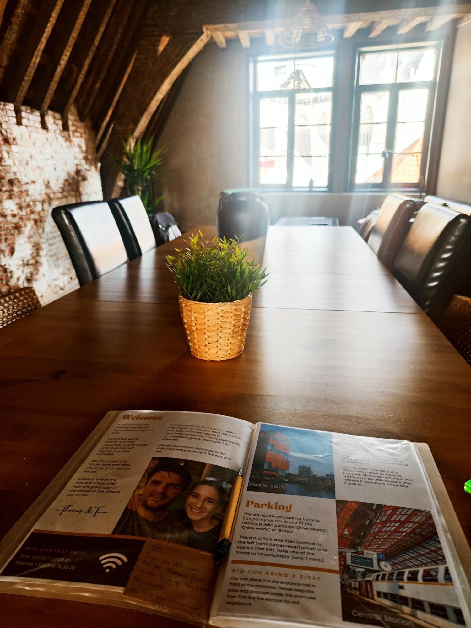 Rooftop Apartment With 60M Terrace Overlooking The Cathedral Antwerpen Exteriör bild